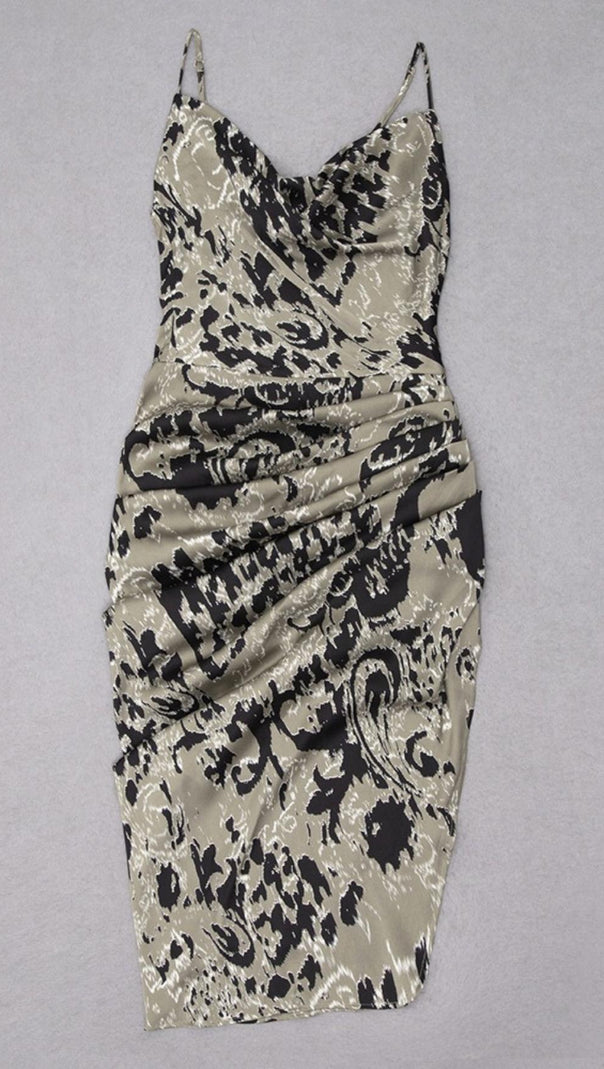 AIIZIE PLUS SIZE RUCHED MAXI DRESS - product image