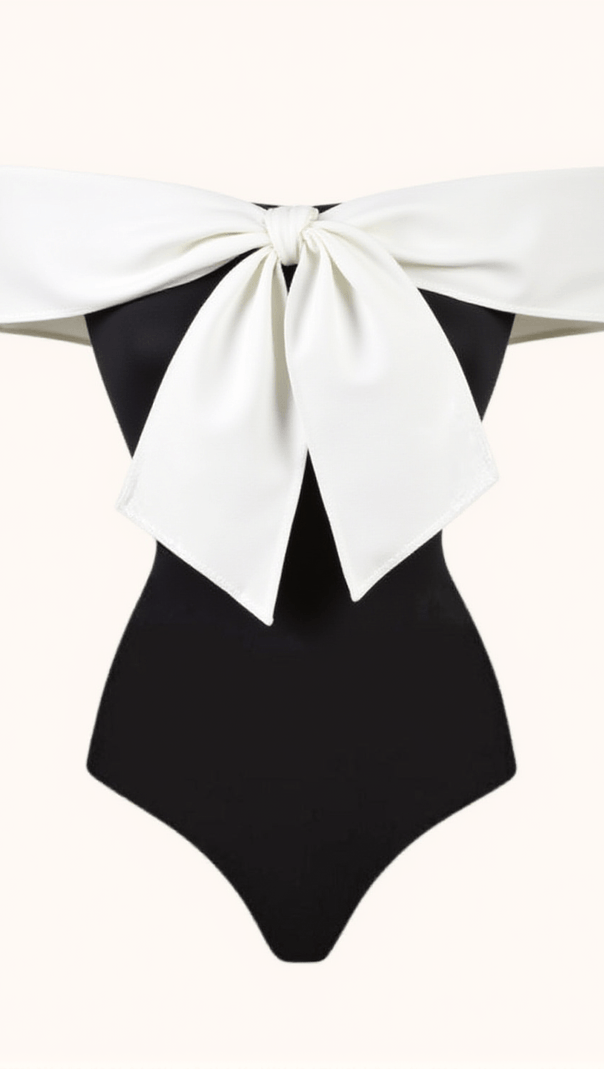 AIIZIE DAISY OFF SHOULDER SWIMWEAR TWO PIECE SET - product image