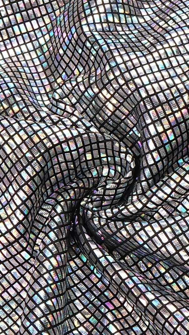 AIIZIE SEQUIN BACKLESS MINI DRESS IN SILVER - product image