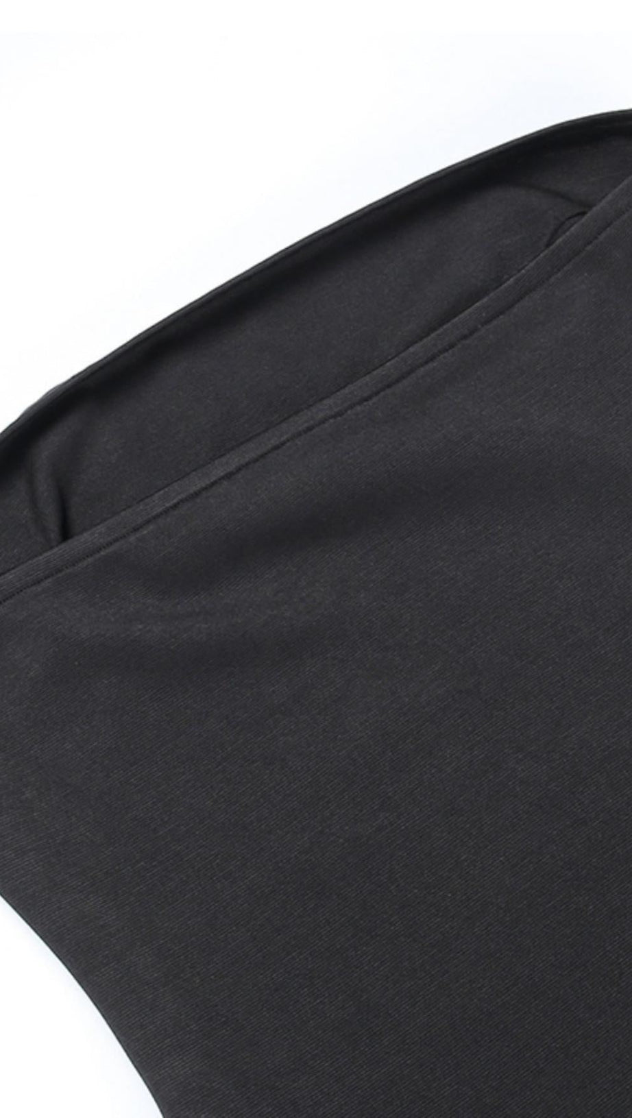 FRINGED STRAPLESS MINI DRESS