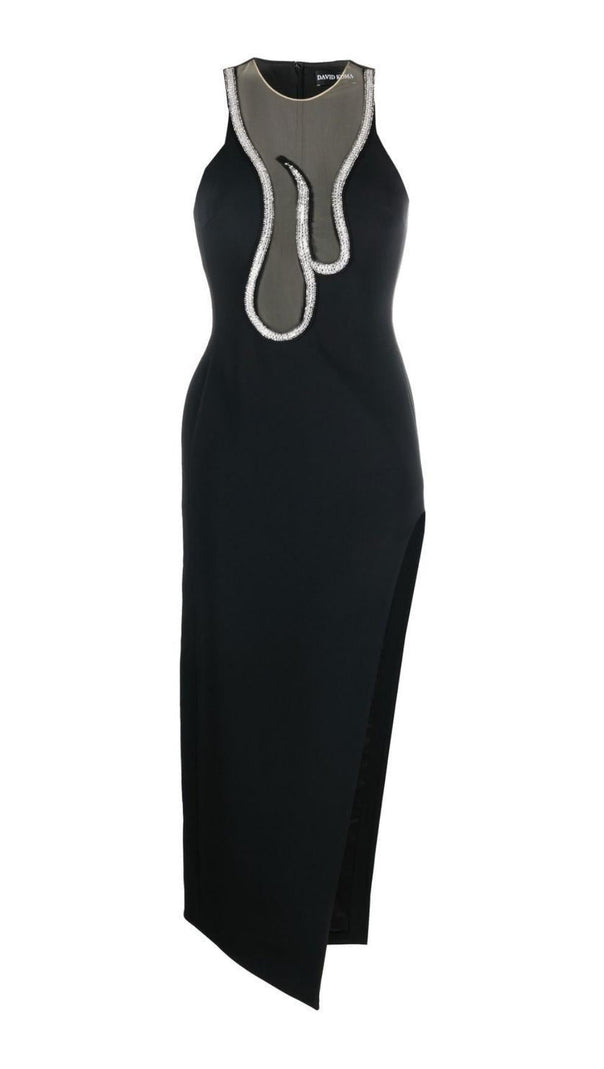 AIIZIE HALTER BANDANGE MIDI DRESS - product image