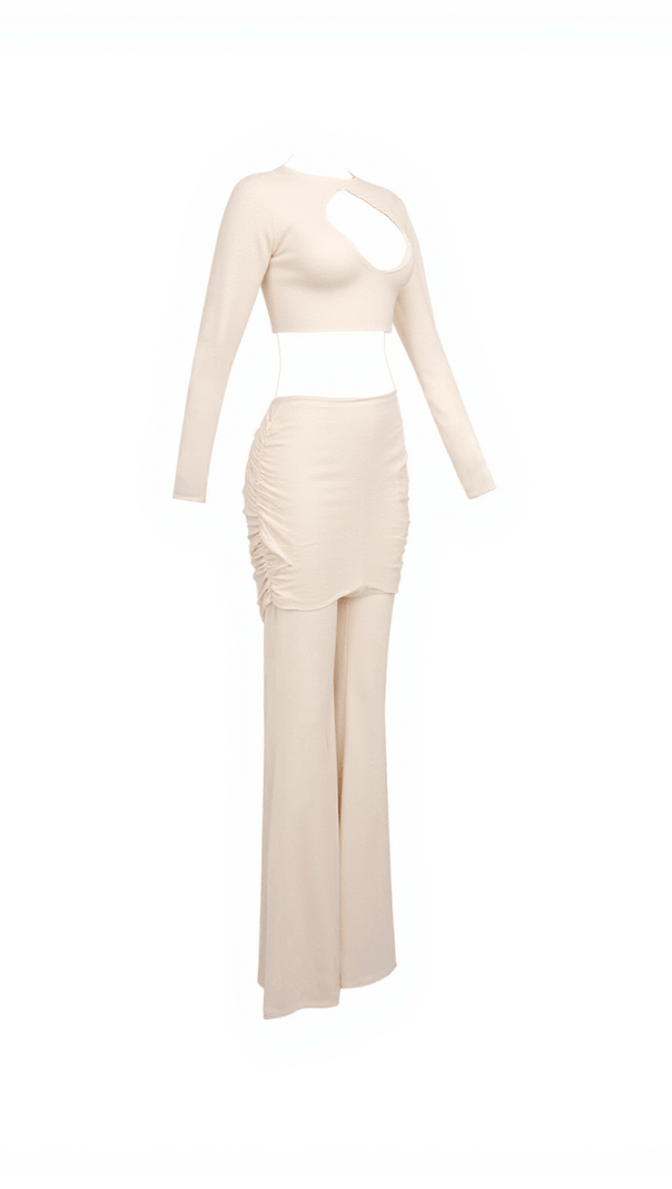 AIIZIE MAWAE TWISTED MESH PANTS SET - product image