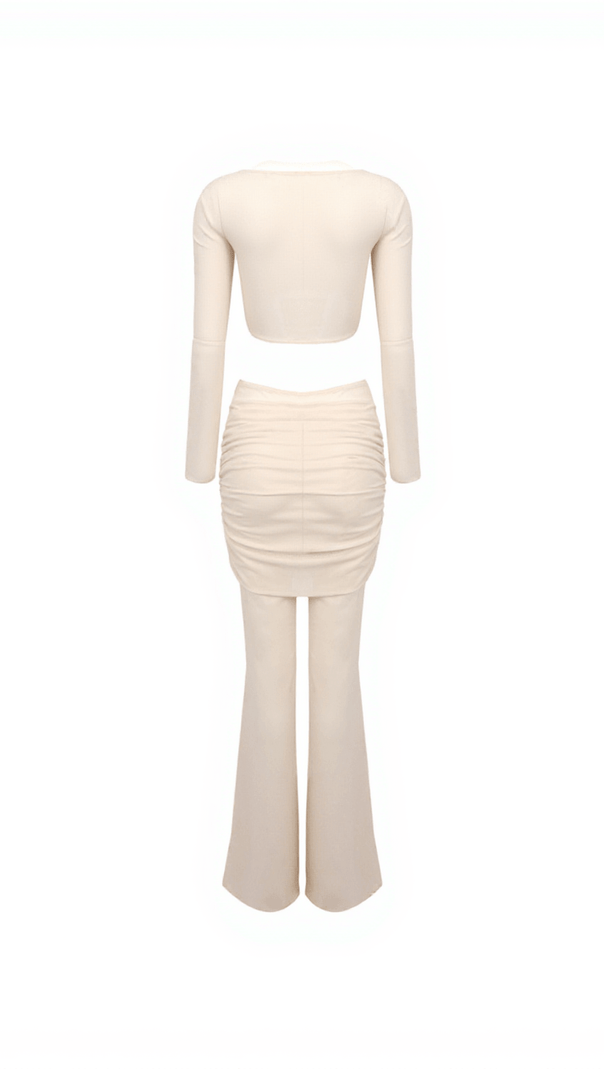 AIIZIE MAWAE TWISTED MESH PANTS SET - product image