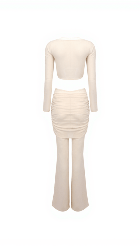 MAWAE TWISTED MESH PANTS SET