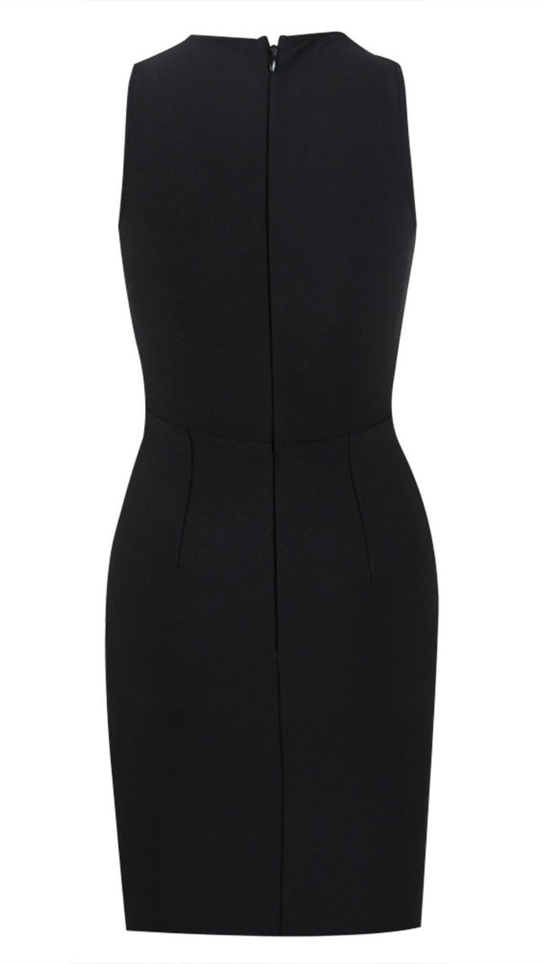 AIIZIE CUT OUT CRYSTAL MINI DRESS - product image