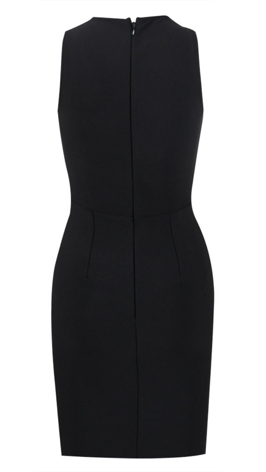 CUT OUT CRYSTAL MINI DRESS