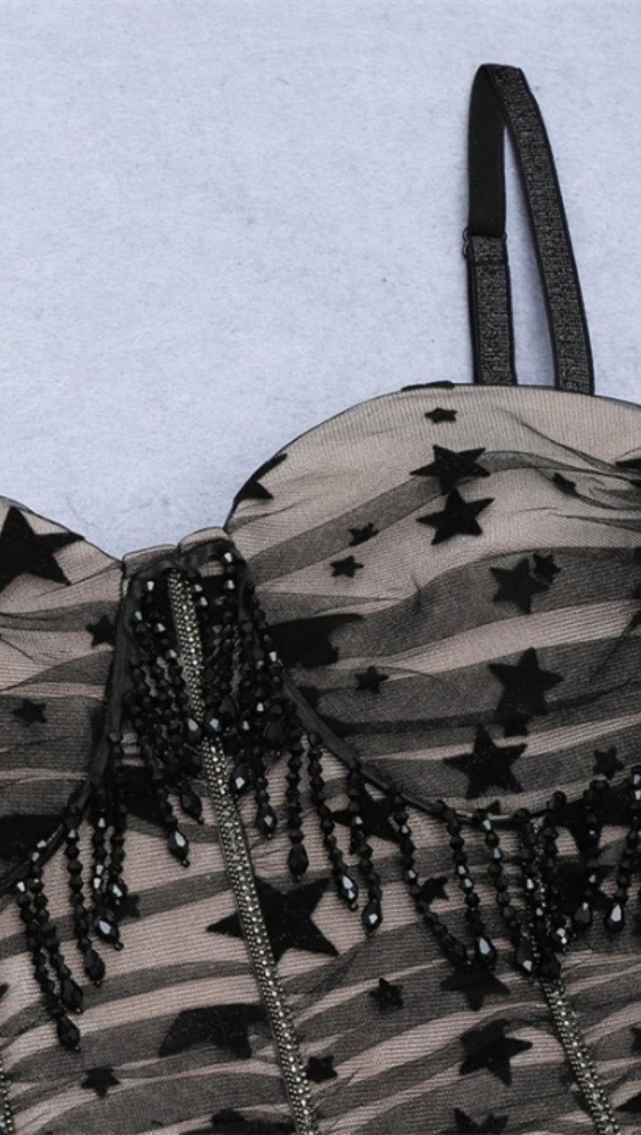 BANDAGE BACKLESS LACE MIDI DRESS