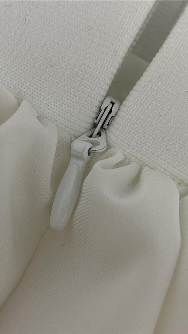 AIIZIE PEARL BANDAGE MINI DRESS - product image
