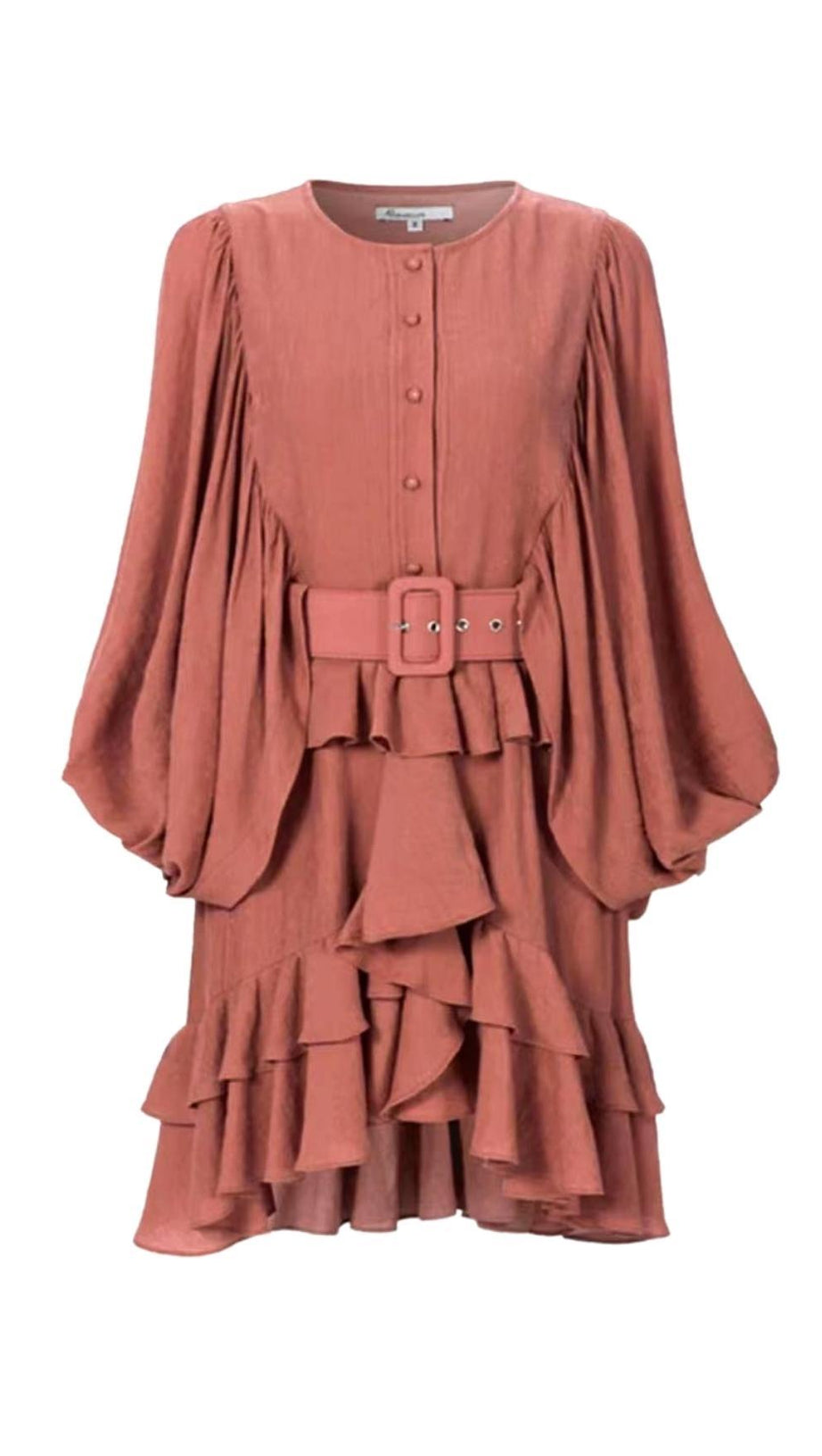 MINI ABITO DRAPPEGGIATO CON SCOLLO AVVOLTO