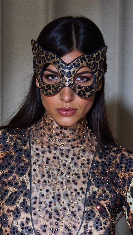 MASCHERA LEOPARDO GATTO ASHUR