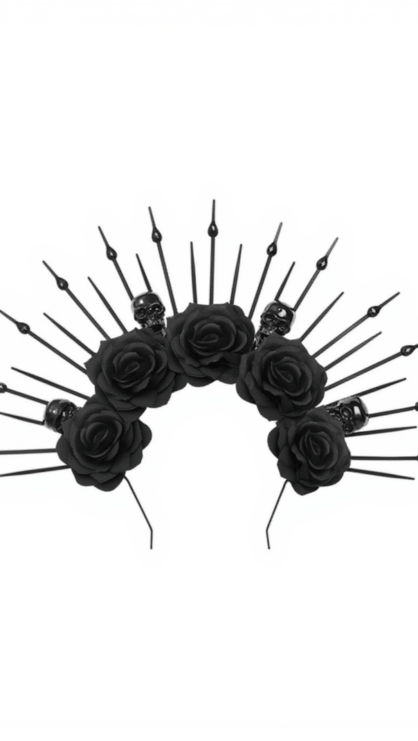 AIIZIE ISANDRO FLOWER SKULL CROWN - product image