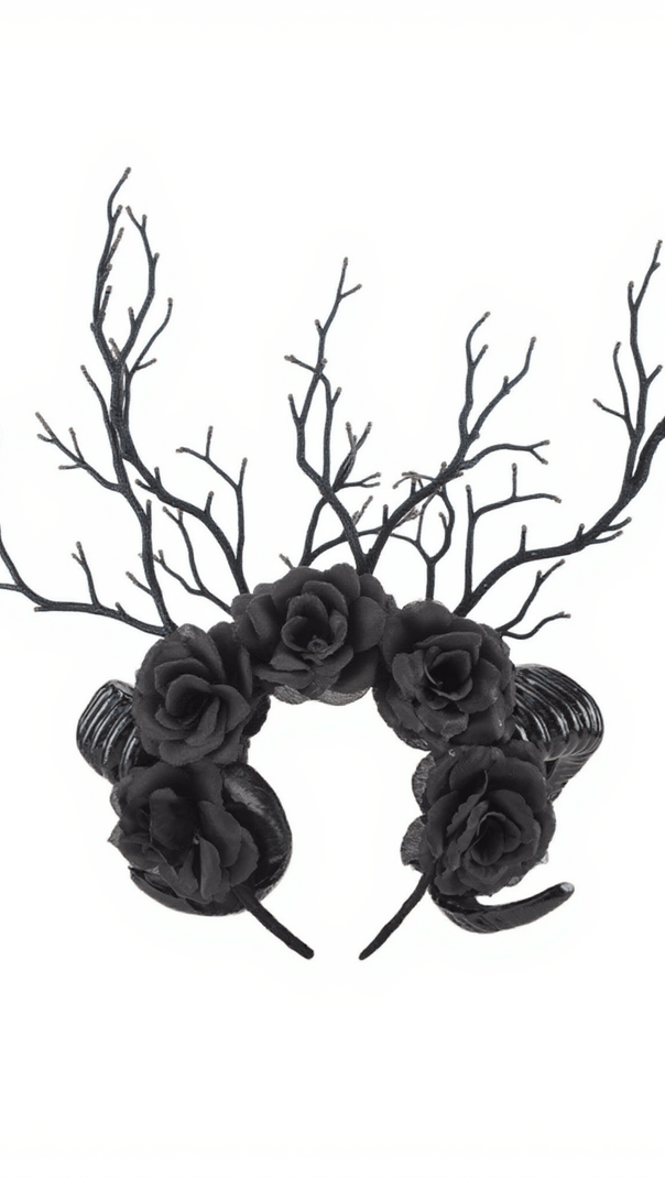 AIIZIE FANCHON RAM FLOWER HEADBAND - product image