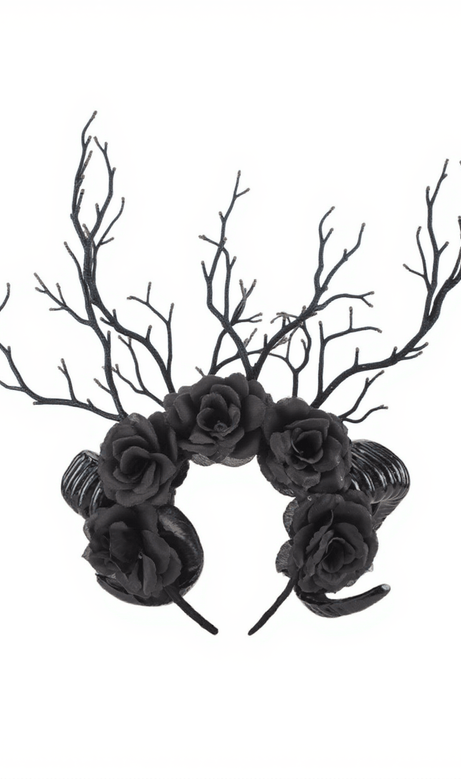 Fascia per capelli con fiori di ariete Fanchon