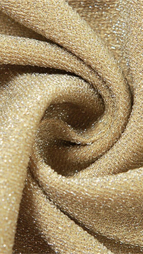 FULL SLEEVES BODY-SHAPING LACE-UP HOLLOW OUT MAXI DRESS