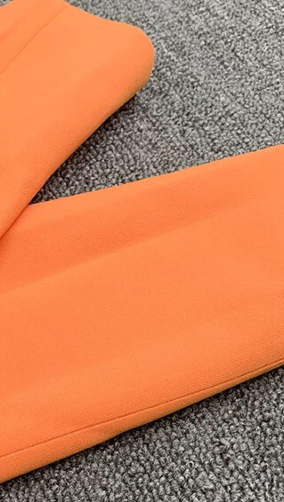 ABITO BLAZER CON FRANGE DI CRISTALLI ARANCIONE FREYA