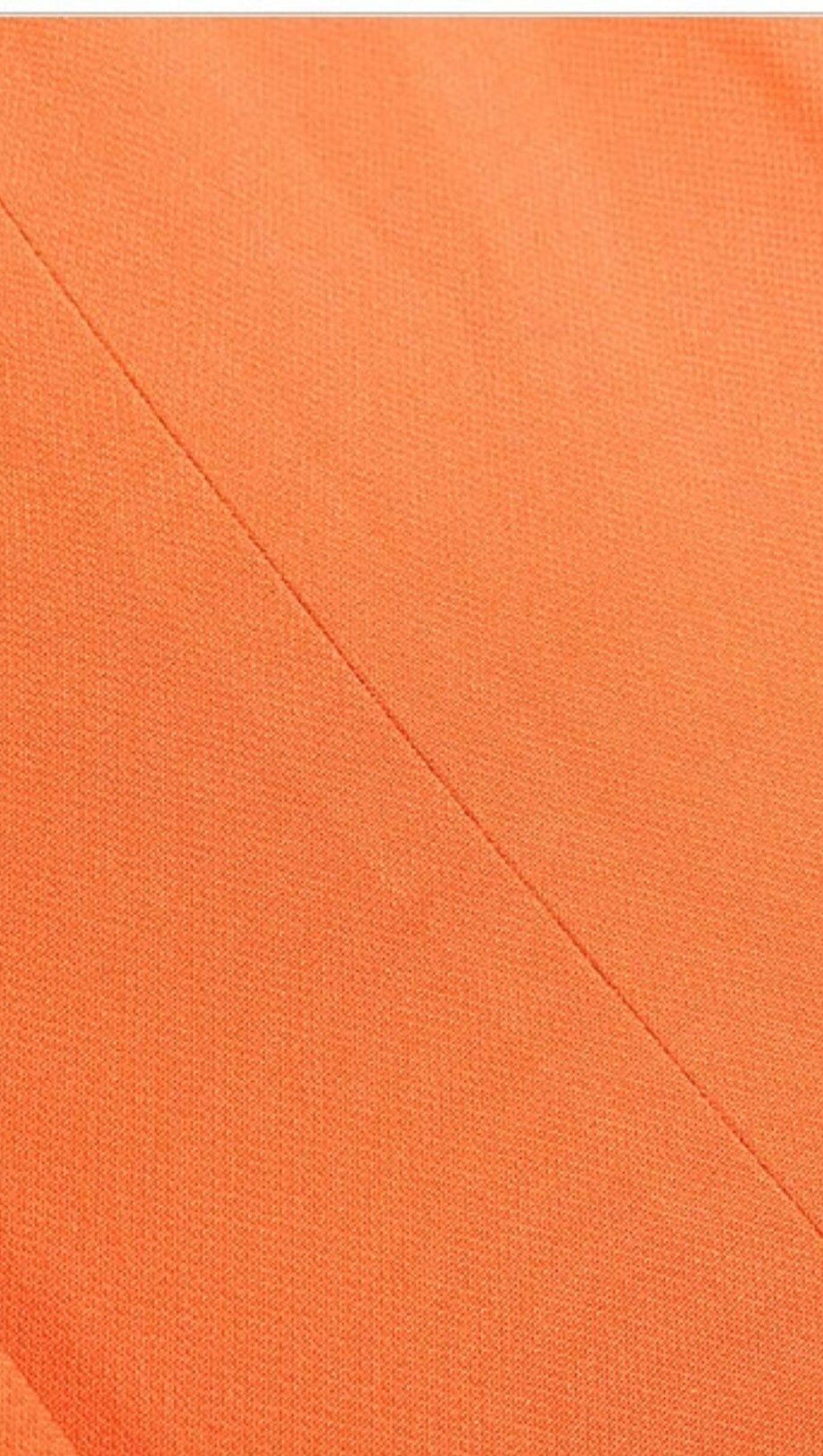 ABITO BLAZER CON FRANGE DI CRISTALLI ARANCIONE FREYA