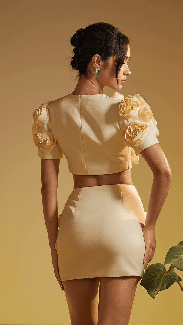 AIIZIE SANTANA FLOWER SKIRT SET - product image
