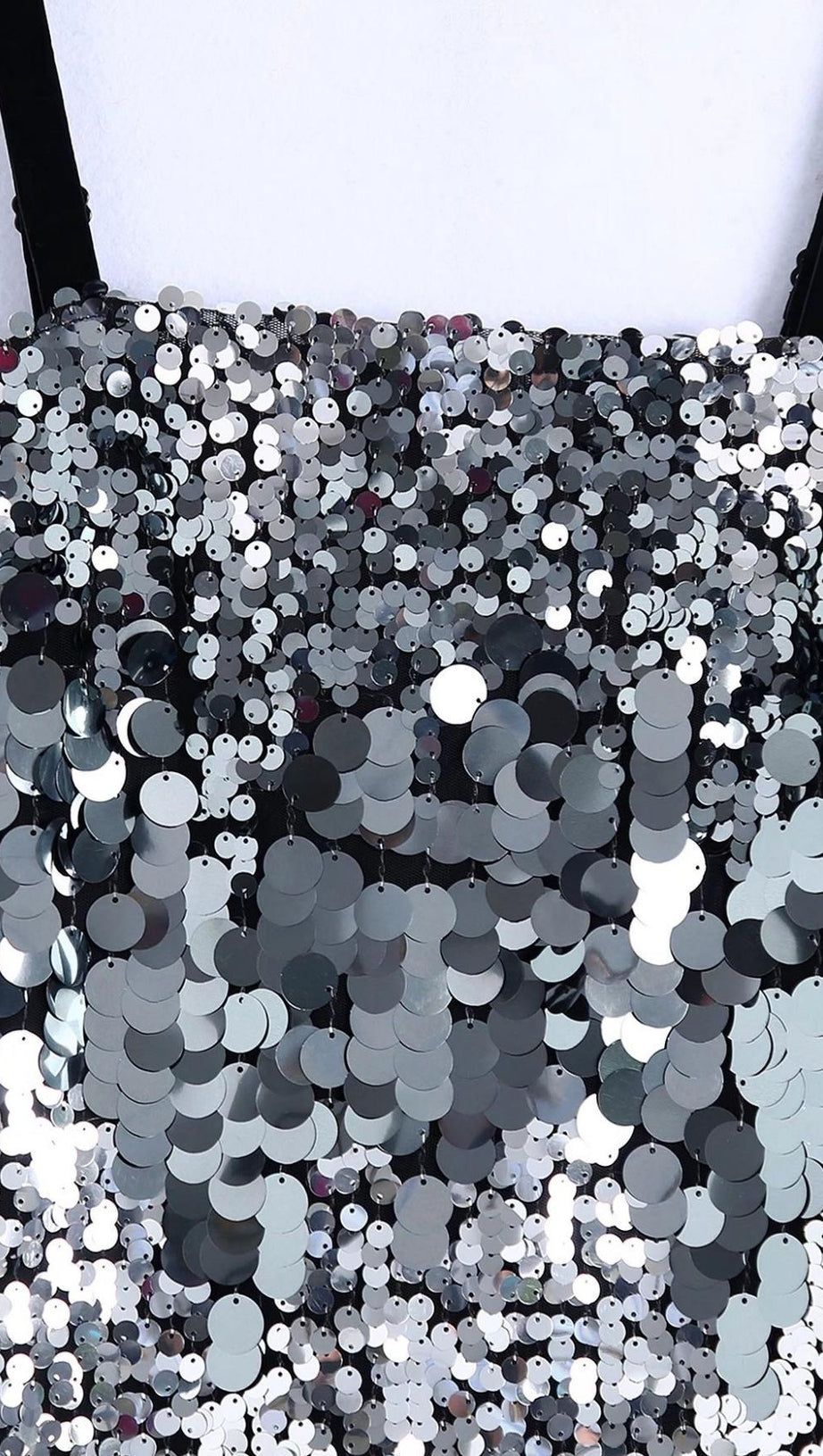 SEQUIN SHINY BANDAGE MINI DRESS