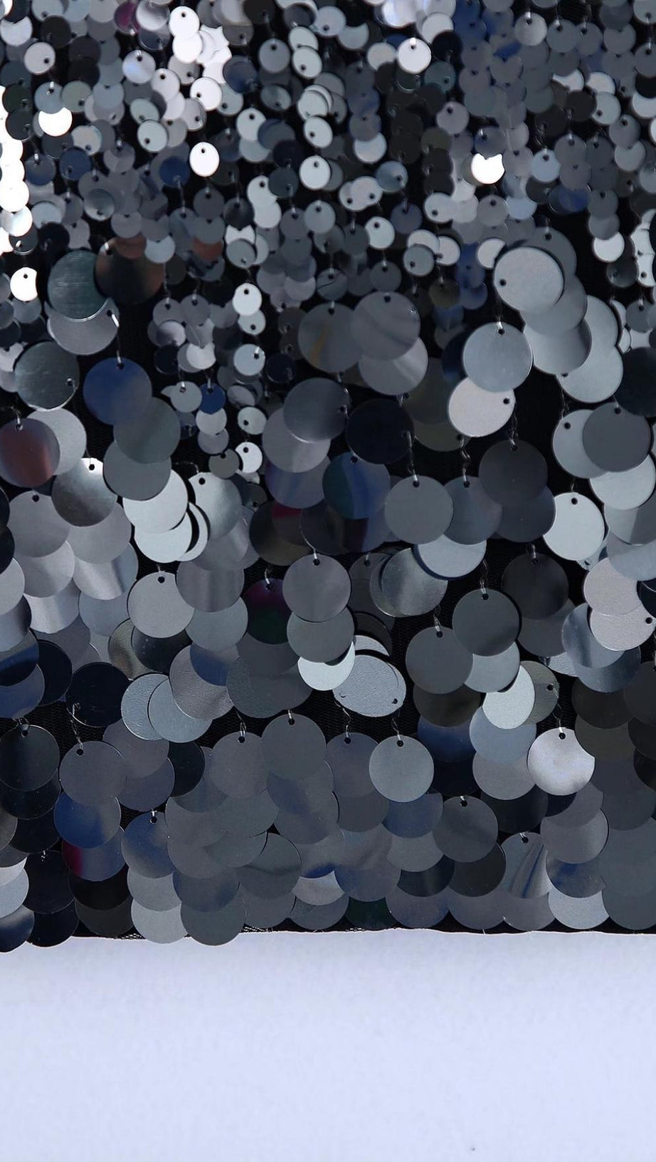 SEQUIN SHINY BANDAGE MINI DRESS