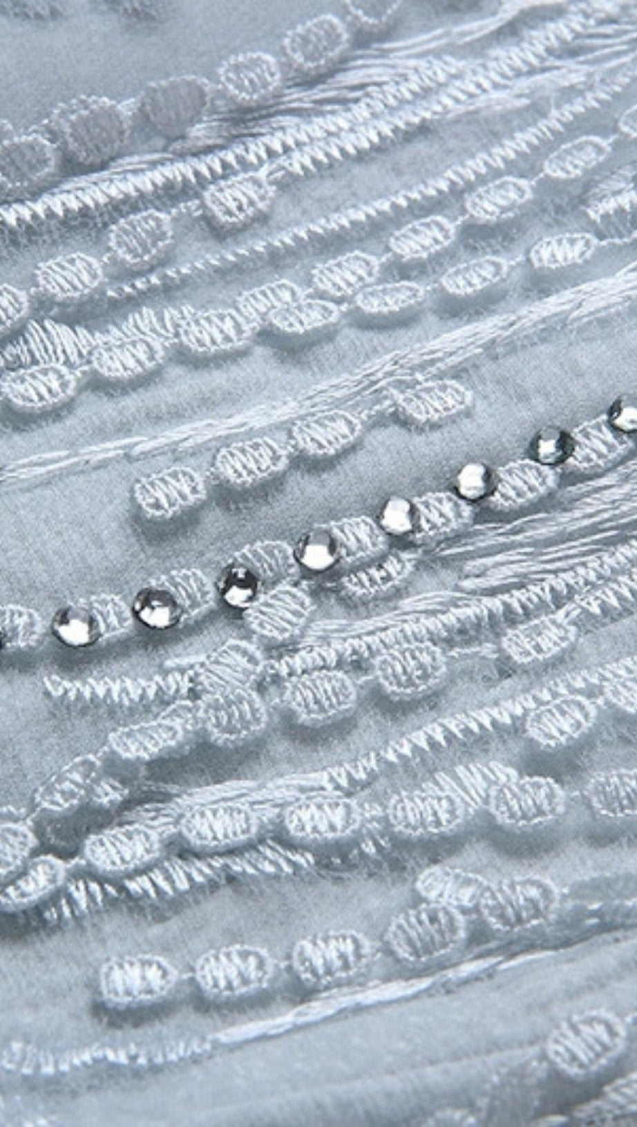 SHINY FRINGED BANDAGE MINI DRESS