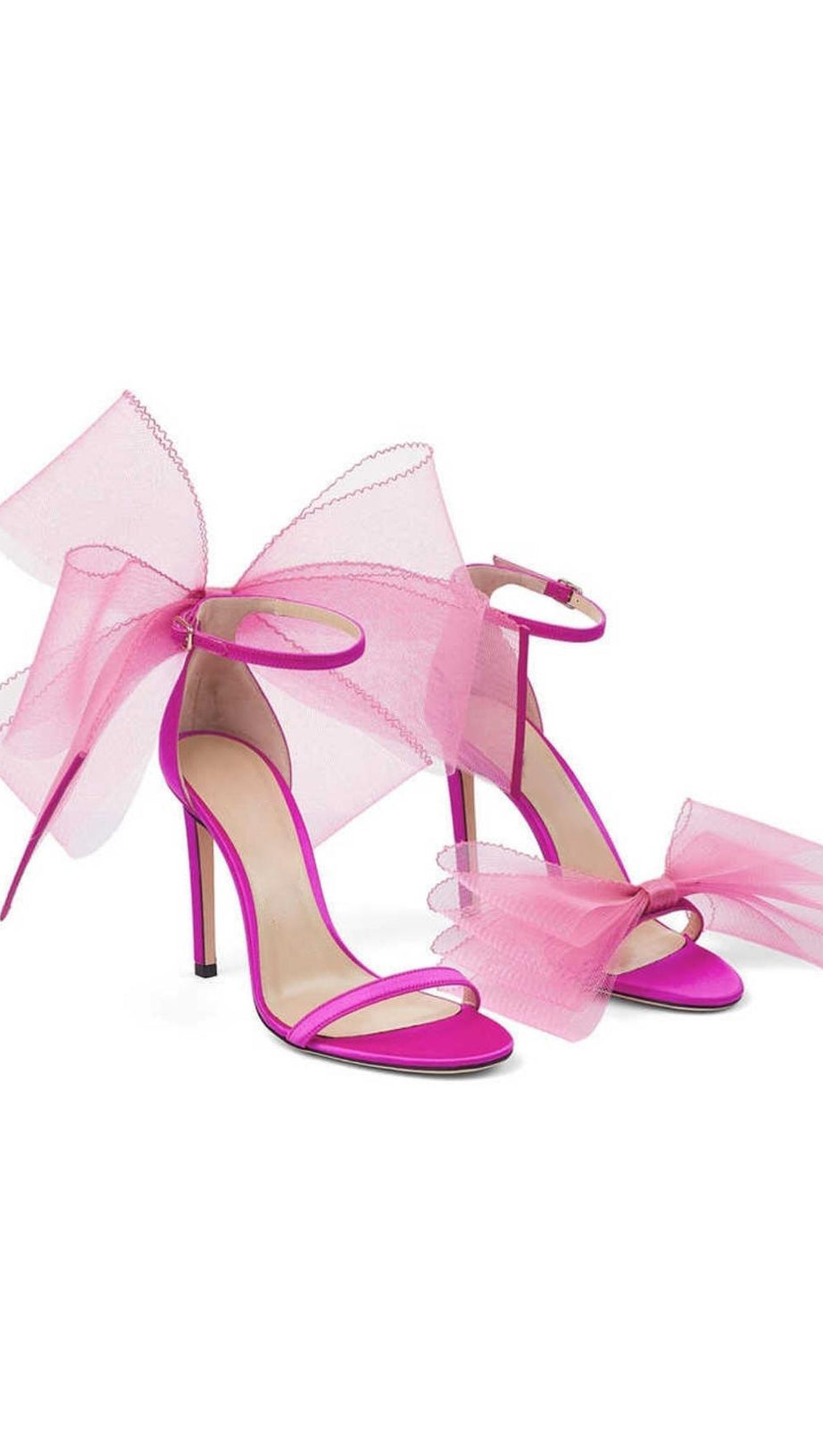 BIG BOWKNOT STILETTO HIGH HEELS