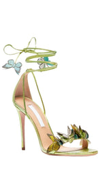 BUTTERFLY STILETTO HIGH HEELS