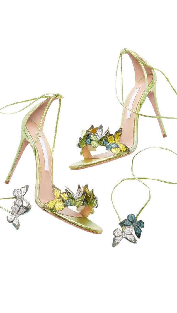 AIIZIE BUTTERFLY STILETTO HIGH HEELS - product image