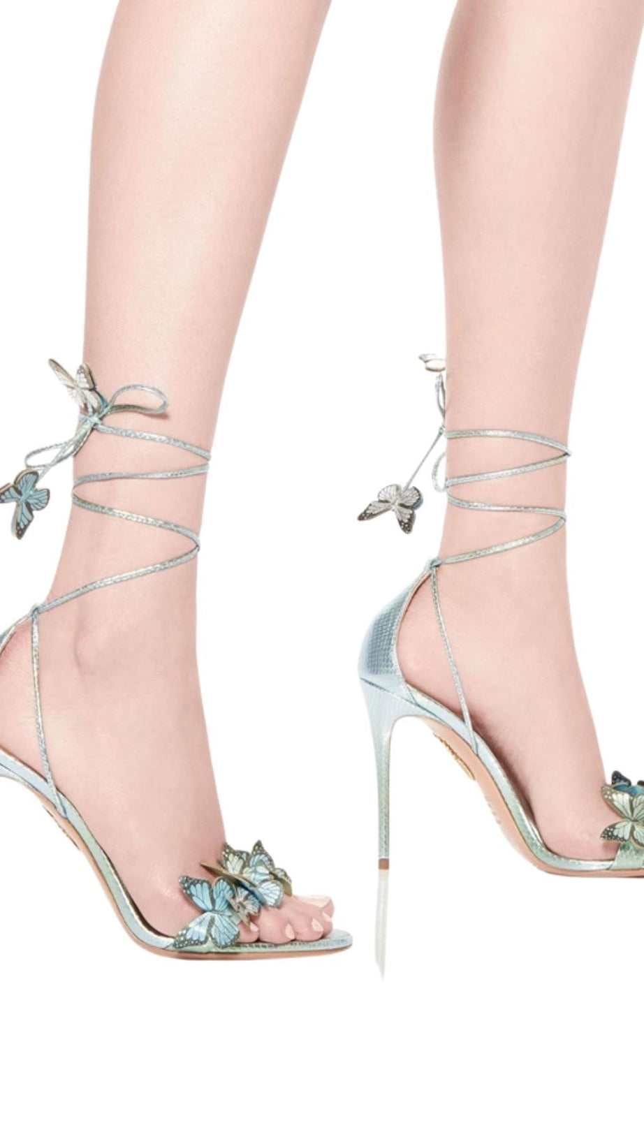 BUTTERFLY STILETTO HIGH HEELS
