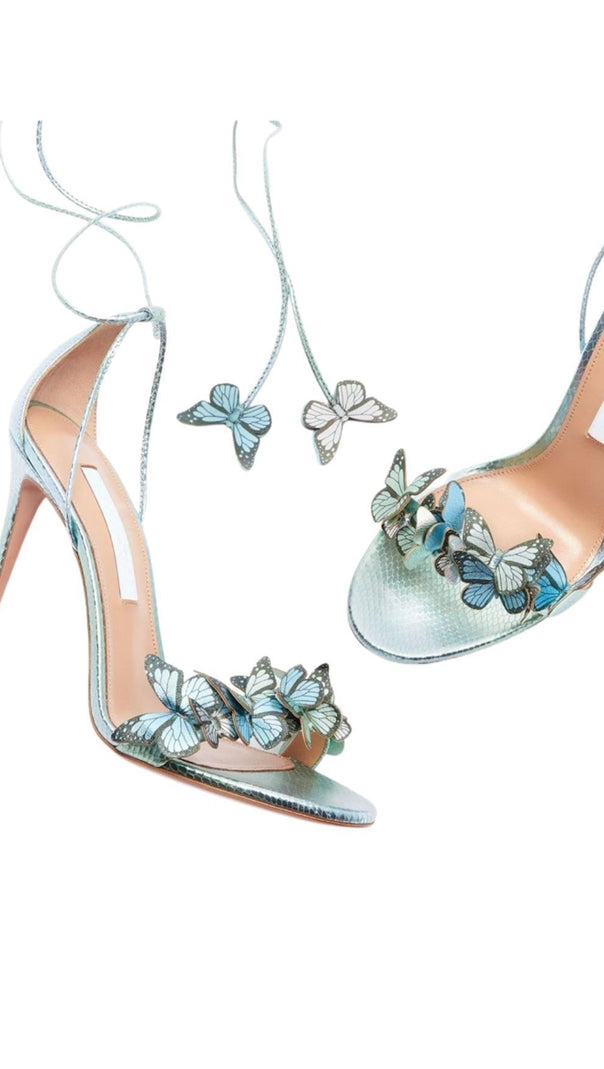 AIIZIE BUTTERFLY STILETTO HIGH HEELS - product image