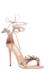 BUTTERFLY STILETTO HIGH HEELS