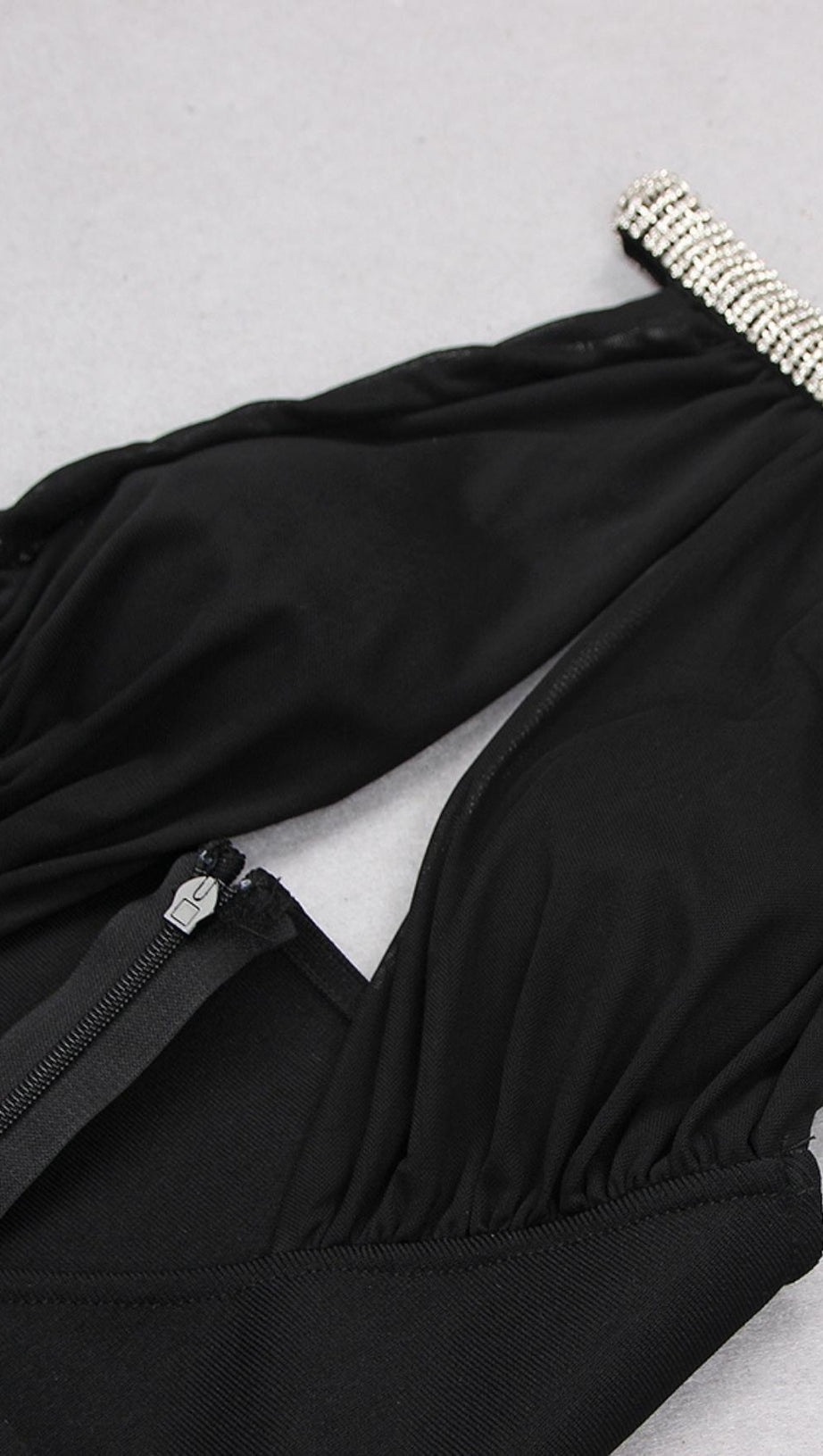 HALTER CUT OUT MIDI DRESS