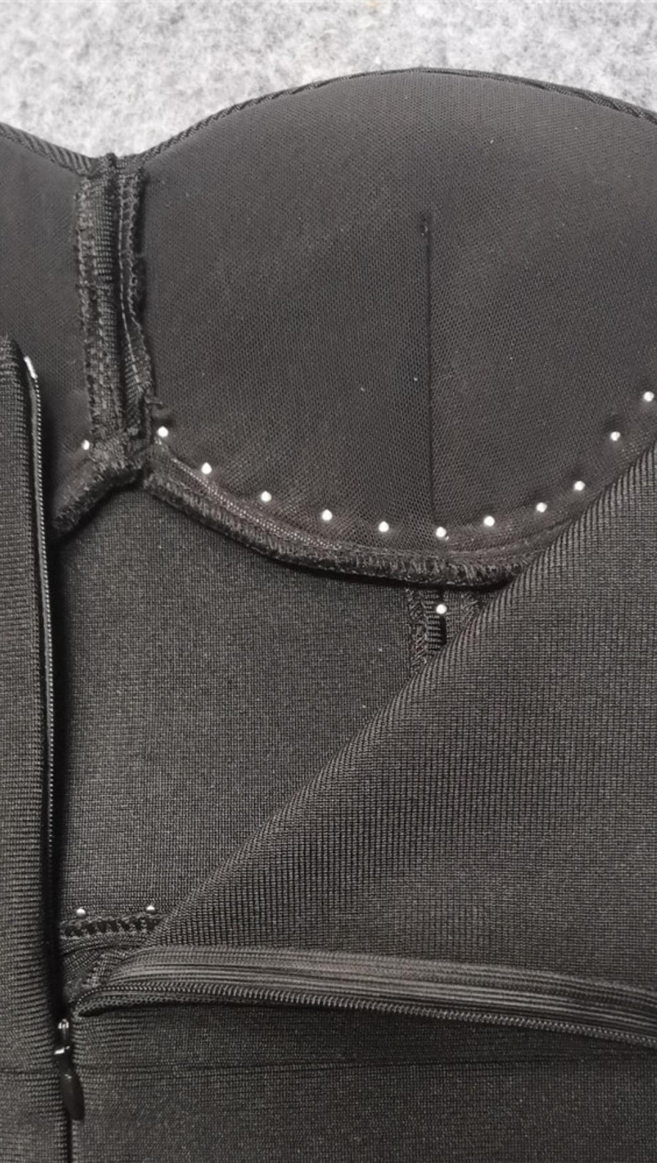 DIAMANTE BANDAGE MINI DRESS