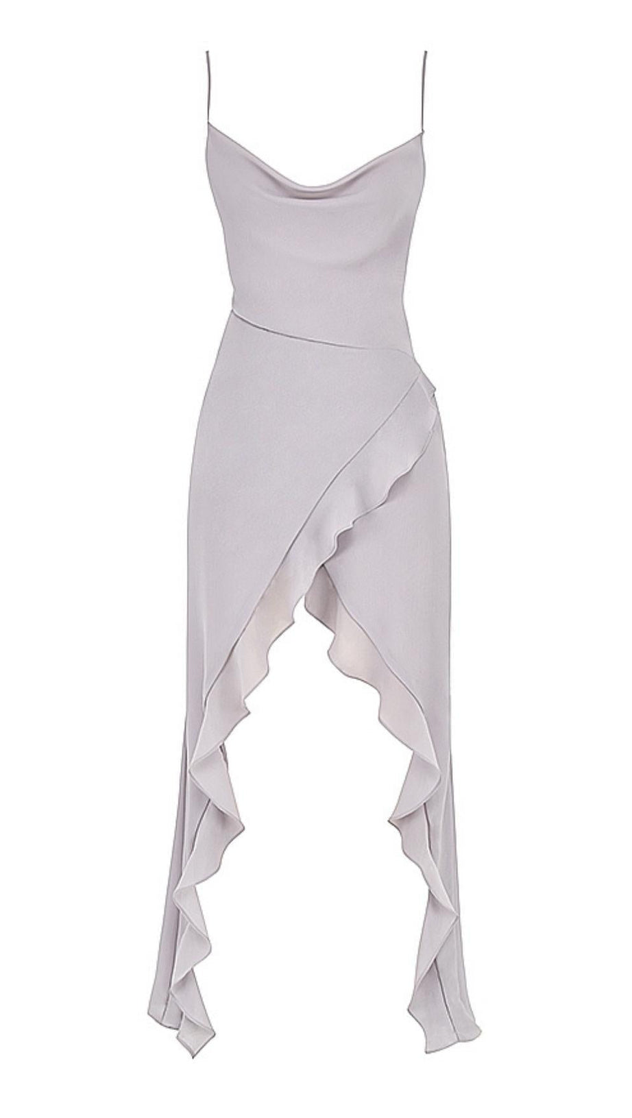 BANDAGE BACKLESS CORSET MAXI DRESS
