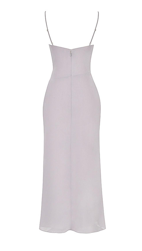 AIIZIE BANDAGE BACKLESS CORSET MAXI DRESS - product image