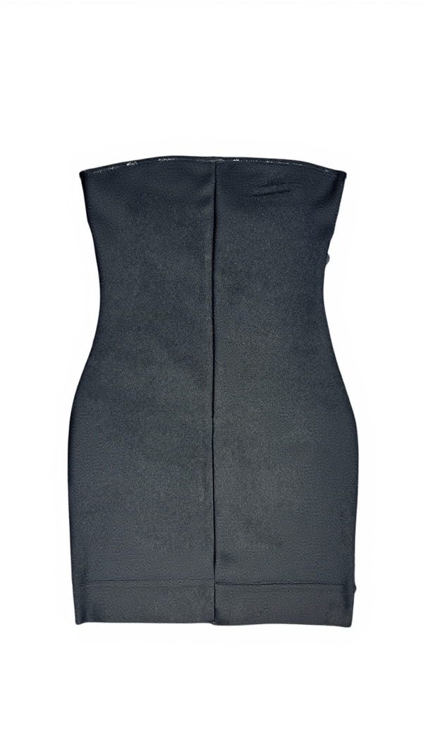 AIIZIE AZUL STRAPLESS RHINESTONE BANDAGE MINI DRESS - product image