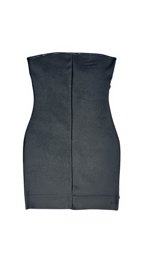 Azul – Trägerloses Bandage-Minikleid mit Strass