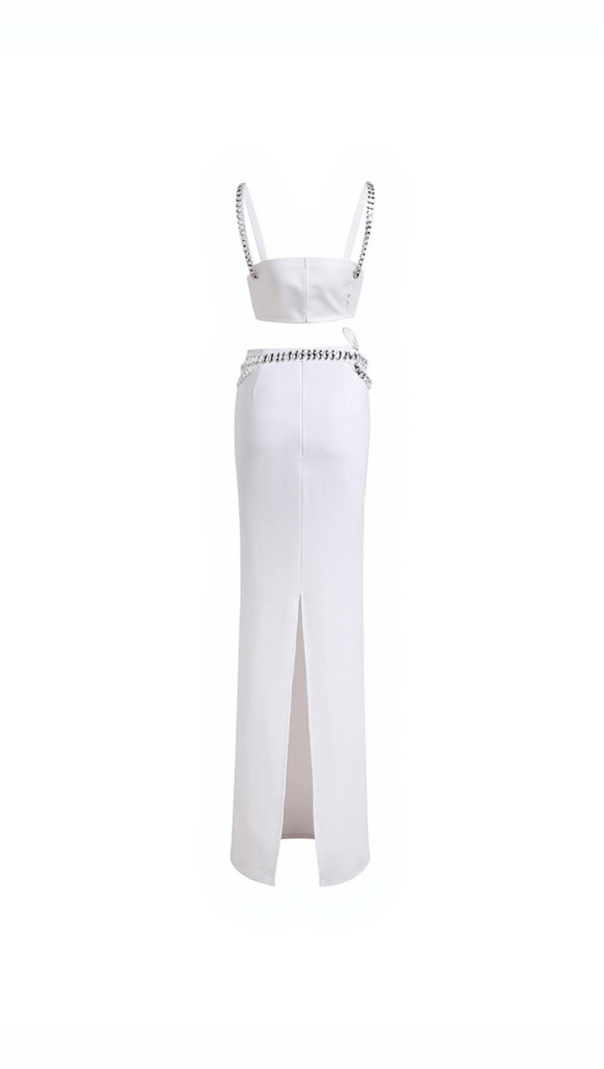 AIIZIE SIOUXSIE RHINESTONE SKIRT SET - product image