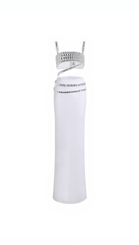 SIOUXSIE RHINESTONE SKIRT SET