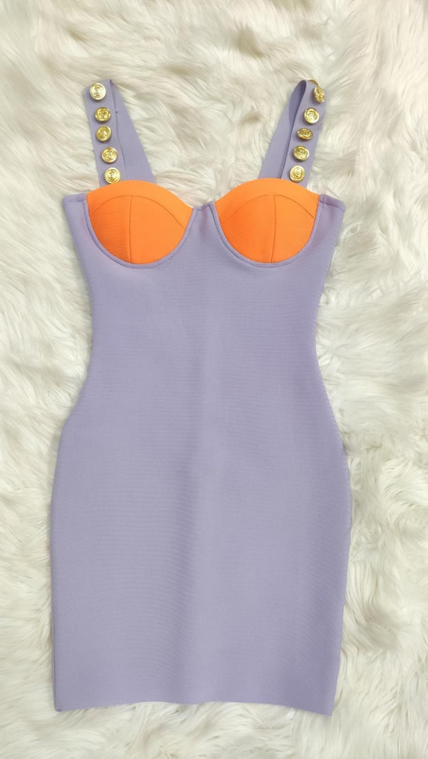 AIIZIE BODYCON BACKLESS IN MINI DRESS - product image