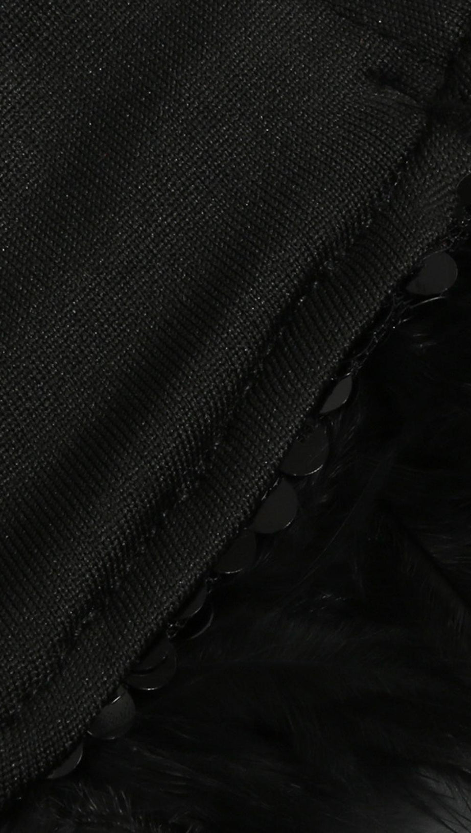 ONE SHOULDER SEQUIN MINI DRESS IN BLACK