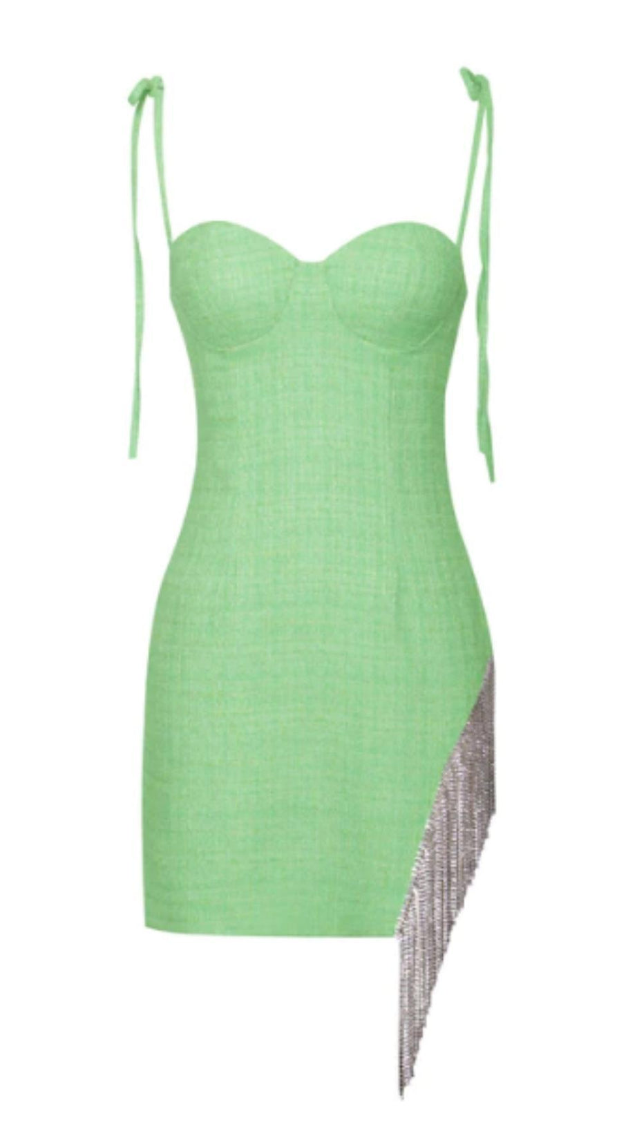 BANDAGE SLEEVELESS MINI DRESS