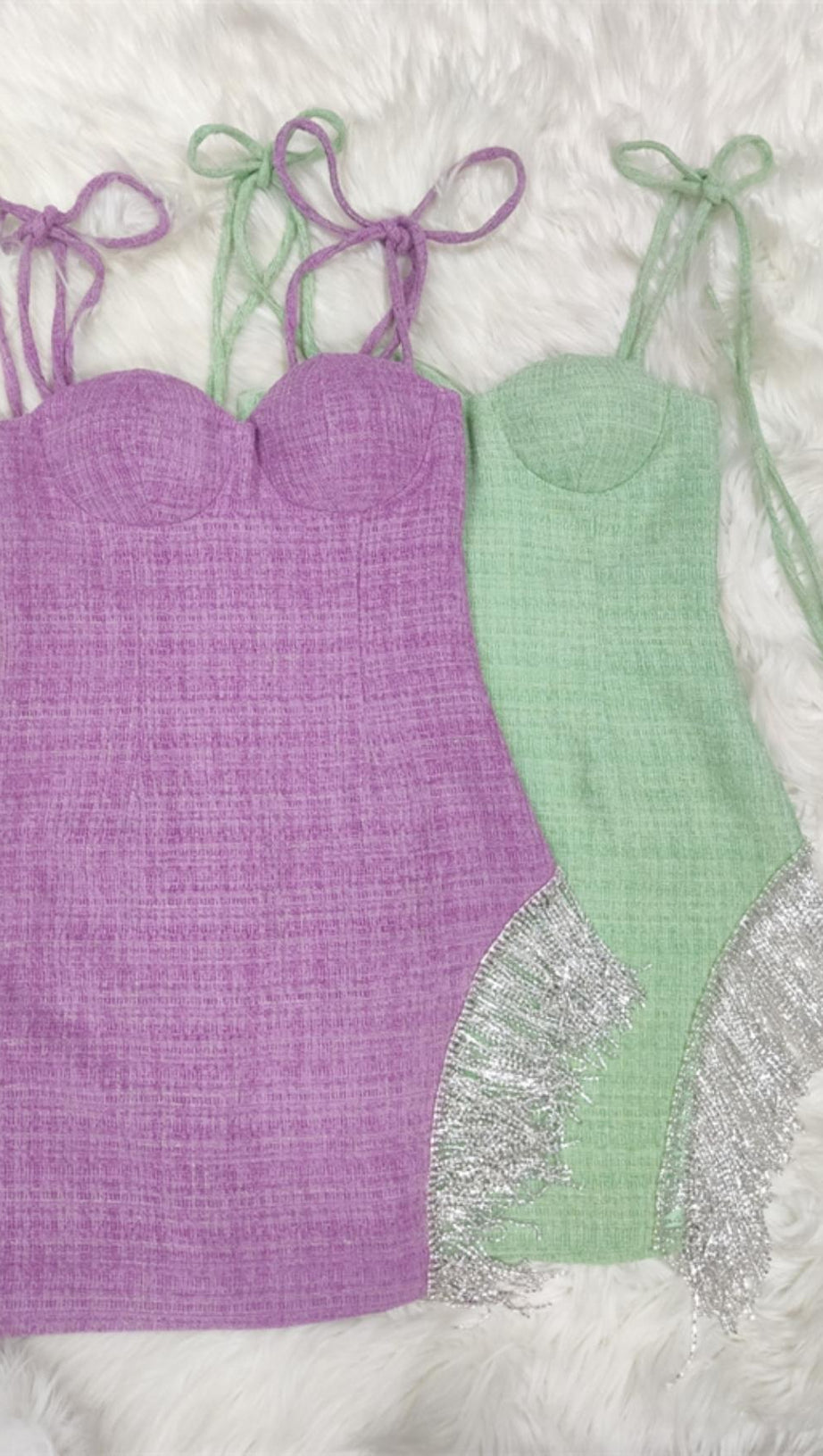 BANDAGE SLEEVELESS MINI DRESS