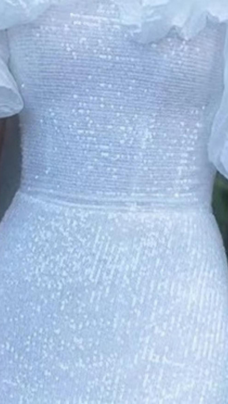 STRAPLESS BUBBLE BACKLESS MAXI DRESS