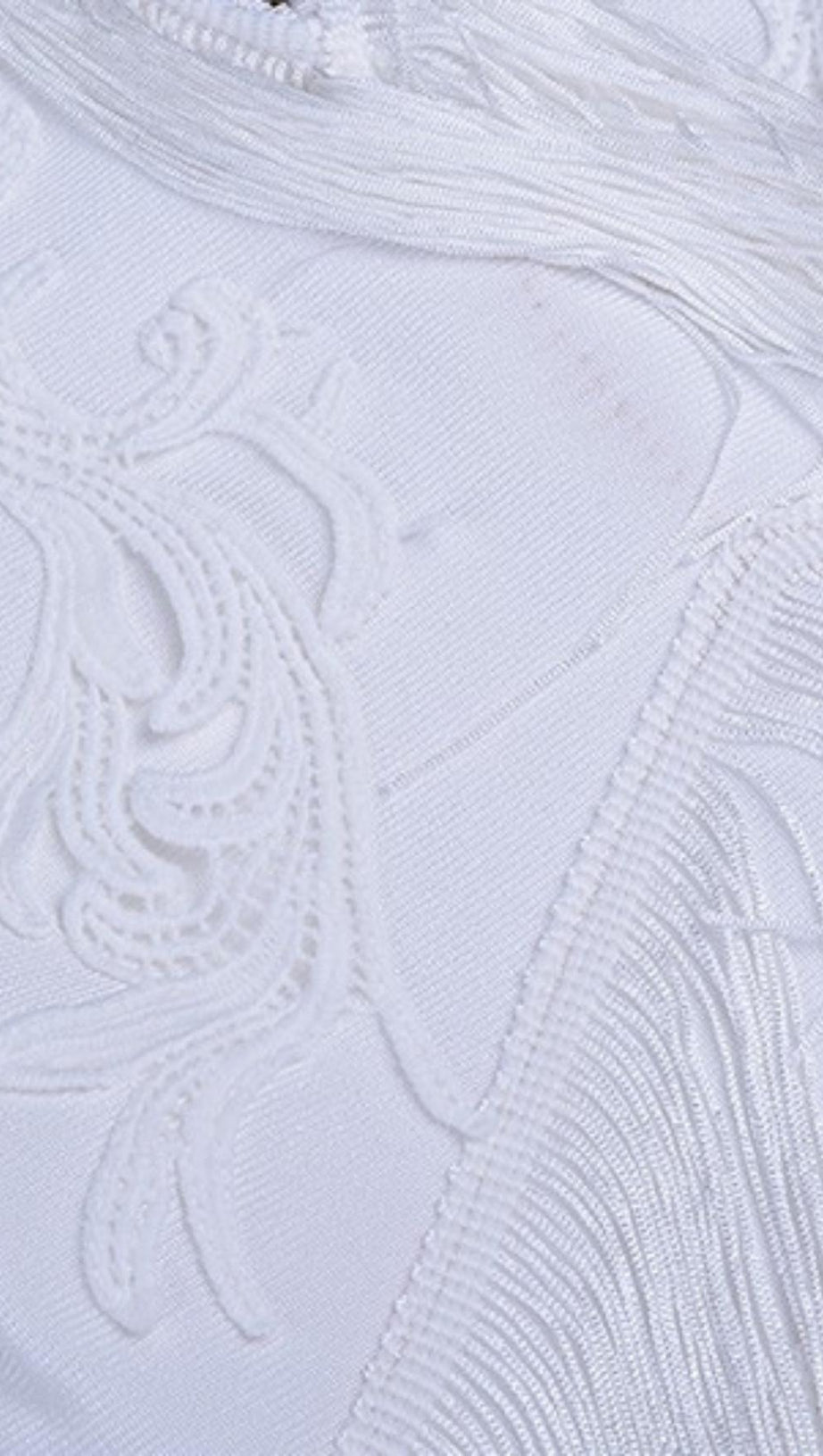 TASSEL MINI DRESS IN PINK