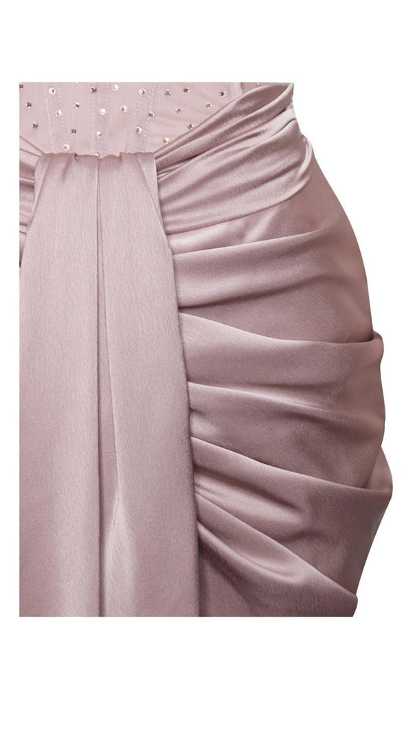 Enges Minikleid in Pink