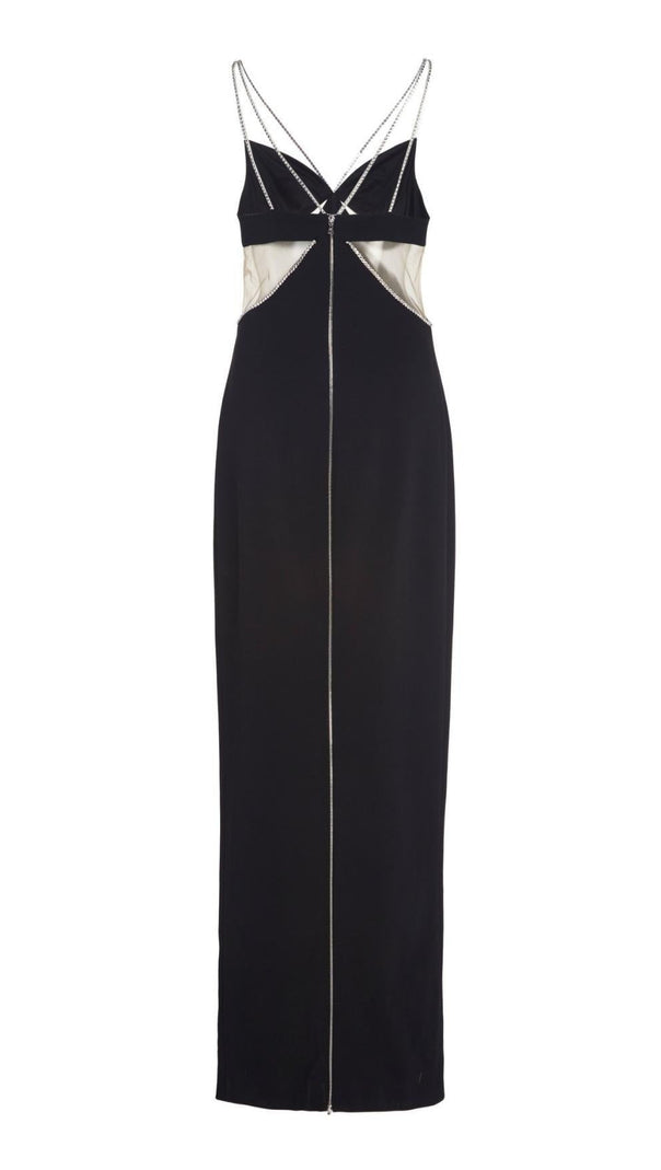 AIIZIE SLEEVELESS MAXI DRESS IN BLACK - product image