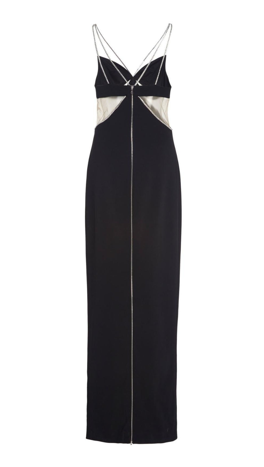 SLEEVELESS MAXI DRESS IN BLACK