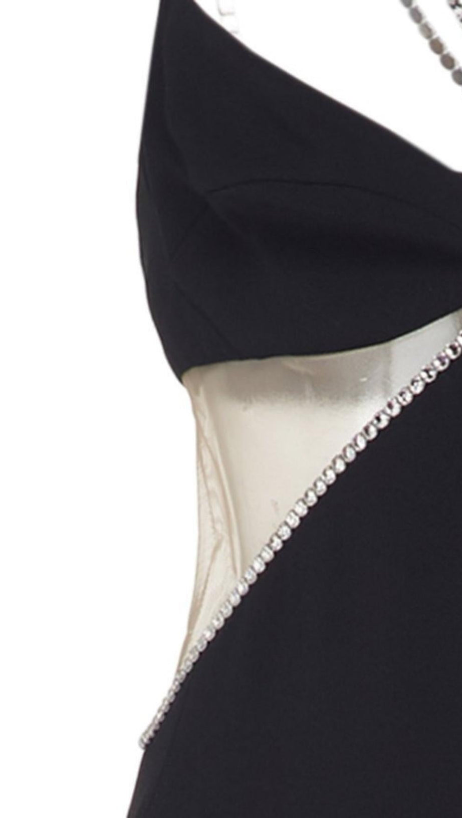 SLEEVELESS MAXI DRESS IN BLACK