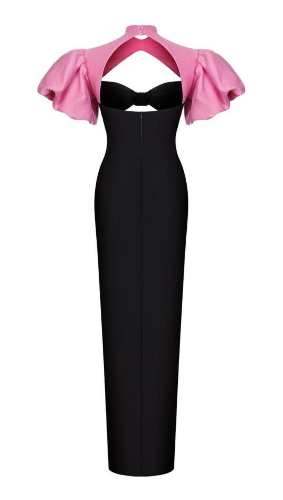 CUT OUT BACKLESS MAXI DRESS