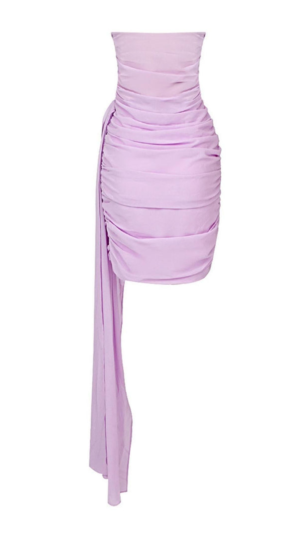 AIIZIE BANDAGE MINI DRESS IN PINK - product image
